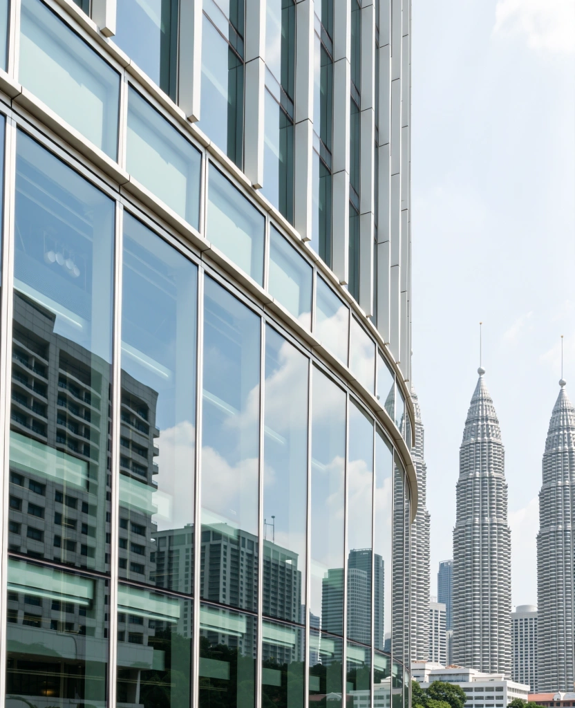 Financial district architecture